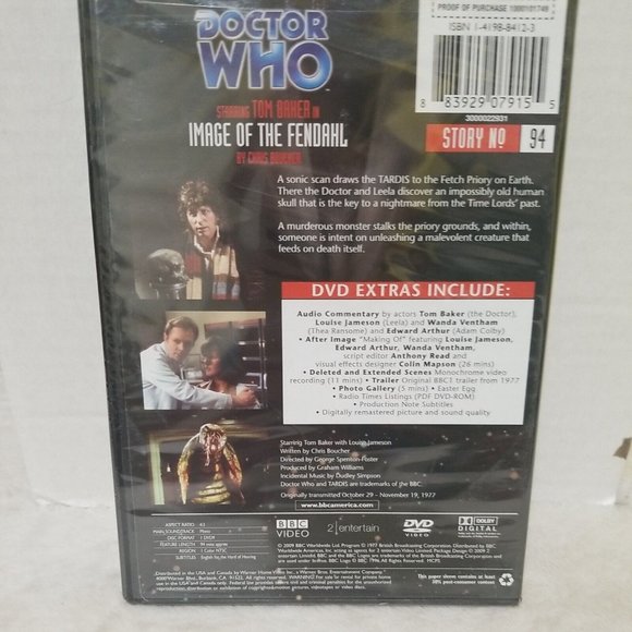 Doctor Who Image of the Fendahl New DVD - Picture 2 of 2